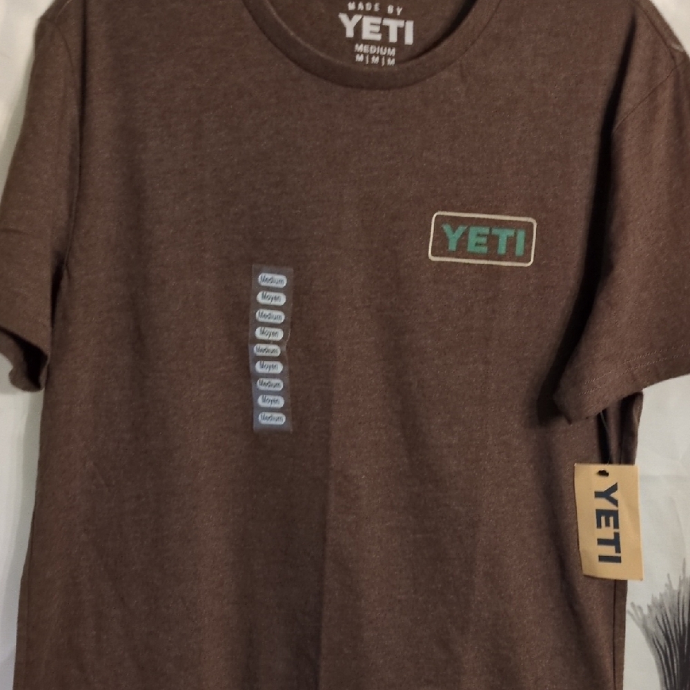 YETI Classic Brown Short Sleeve Tee